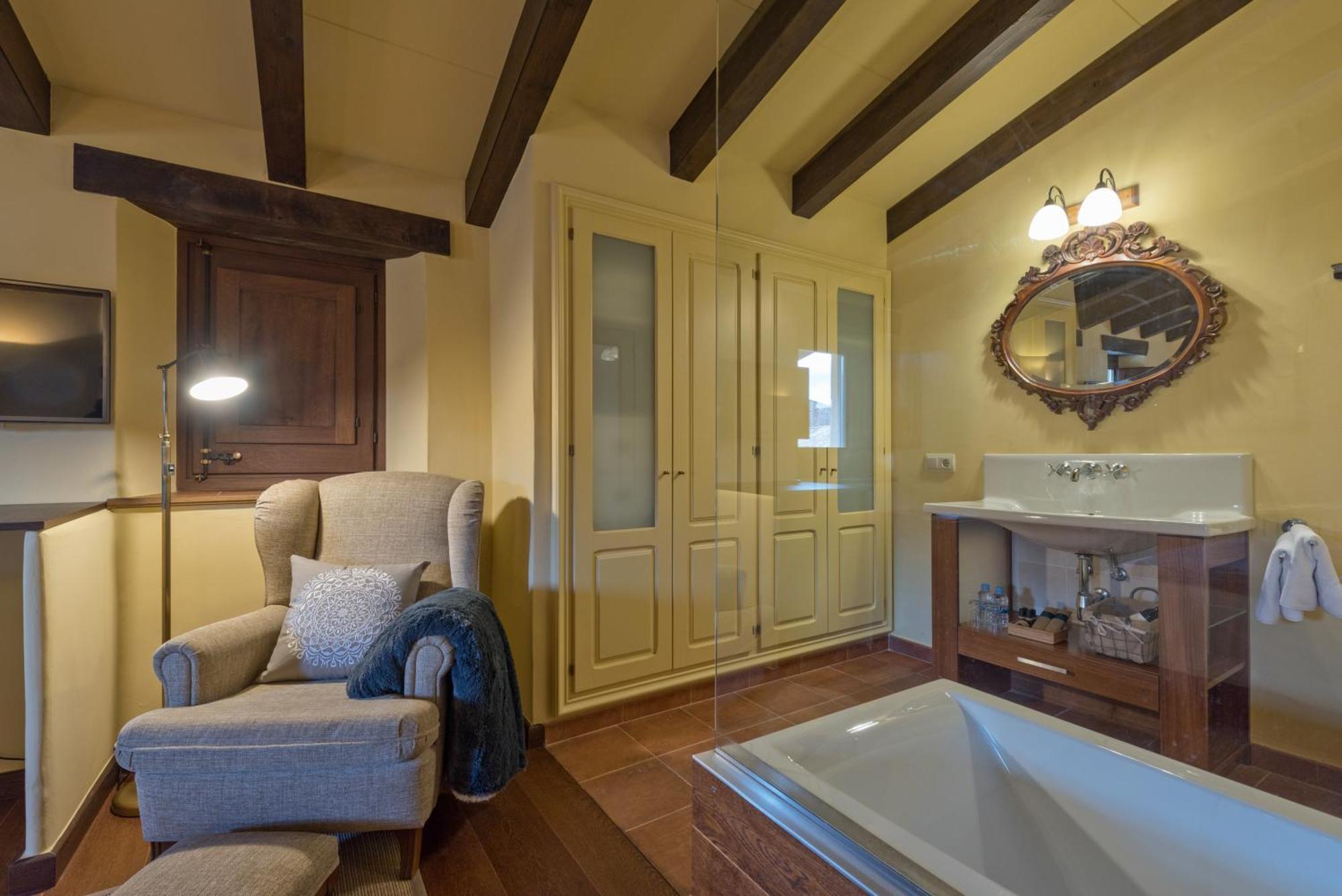 Hotel Cal Sastre Santa Pau Δωμάτιο φωτογραφία