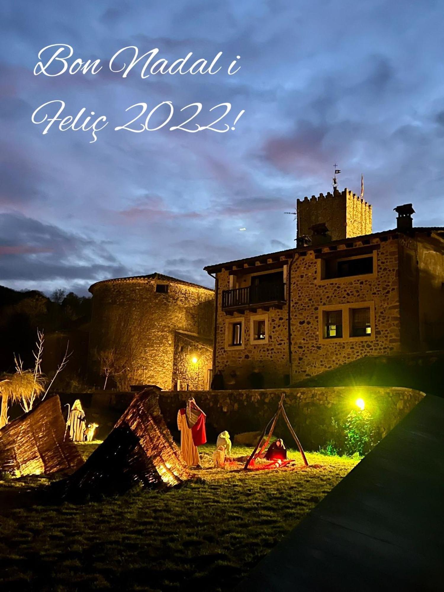Hotel Cal Sastre Santa Pau Δωμάτιο φωτογραφία